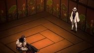 Muzan strips away Kyogai's number (Image Source: Studio Ufotable)